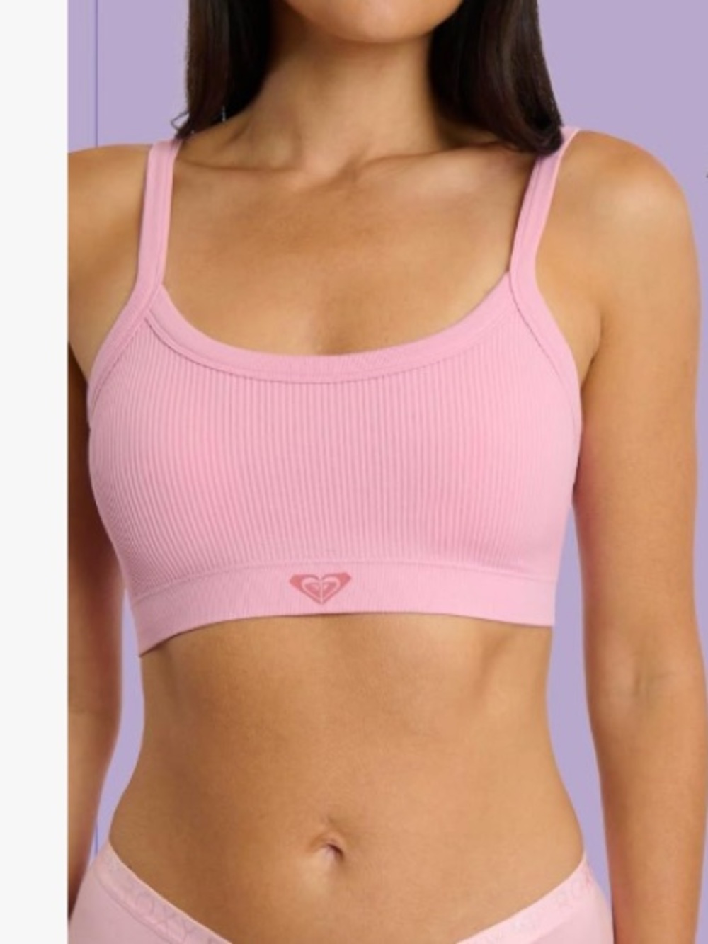 ROXY🏄‍♀️ Ribbed Padded Bralette